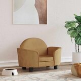  Krevet za pse smeđi 66x40x45 cm baršunasti | shoptok.hr