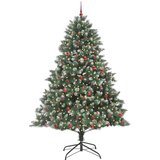 vidaXL Umestno božično drevo med 300 LED Zelena 160 x 160 x 240 cm | Shoptok.si
