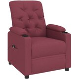  Električni naslanjač vinsko rdeče blago, (20928487) | Shoptok.si