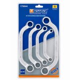 TOPFINE Set C okastih ključeva 5 kom. CrV 8–22 mm Cene