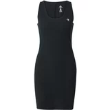 Converse SCOOP KNIT DRESS Ženska haljina, crna, veličina
