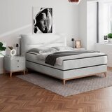 Premium Living Postelja Z Vzmetnico Smile, Srebrna, 160x200 | Shoptok.si