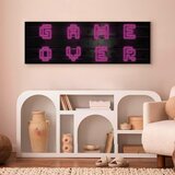 Artgeist Slika Na Platnu Pink Neon | Shoptok.si