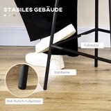  Set od 2 barske stolice s naslonom boho dizajn PE ratan uključujući oslonac za noge 42 5 cm x 52 cm x 102 cm žuta + crna | shoptok.hr