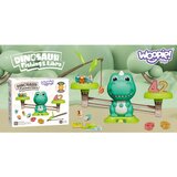 Woopie balansirajuća vaga: Igra pecanja dinosaurusa i ribica, učenje brojeva | shoptok.hr