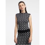 Orsay Women's White & Black Patterned Sweater Top - Women's Cijene