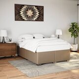  Okvir kreveta boja cappuccina 160x200cm umjetna koža | shoptok.hr