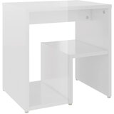  Noćni ormarić 2 kom sjajni bijeli 40x30x40 cm konstruirano drvo | shoptok.hr