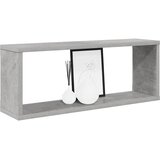  Kockaste zidne police 4 kom boja betona 60 x 15 x 23 cm drvene | Eponuda.com