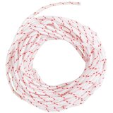 vidaXL Potegnite zaganjalno vrvico bele in rdeče barve Ø3 mm 10 m | Shoptok.si