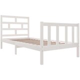  Okvir za krevet od masivne borovine bijeli 90x190 cm 3FT mali | shoptok.hr