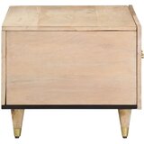  Stolić za kavu 80 x 50 x 40 cm od masivnog drva manga | Eponuda.com