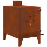  Štednjak za kampiranje 35x50x60 cm Corten čelik | Eponuda.com