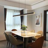 Toolight Viseća stropna lampa Led APP1447-CP BLACK 80cm | shoptok.hr