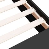 vidaXL Posteljni okvir črn 90x190 cm inženirski les | Shoptok.si