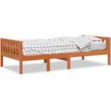  Dječji krevet bez madraca voštano smeđi 80 x 200 cm od borovine | Eponuda.com