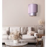  Duolla - Visilica na sajli PARIS 1xE27/15W/230V prečnik 40 cm ružičasta/srebrna/bakarna | Eponuda.com
