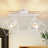 Nettlife Črna E14 Vintage kovinska nastavljiva stropna svetilka brez žarnice, (22116774) | Shoptok.si