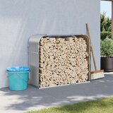  Držač za cjepanice svjetlosivi 120x45x100 cm pocinčani čelik | shoptok.hr