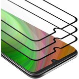 Cadorabo Motorola MOTO G8 PLUS - Zaščitna folija v transparentno s čarno - 3-pack Kaljeno steklo za zaščito zaslona s trdoto 9H in 3D dotikom, (20563028) | Shoptok.si