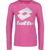 Lotto SMART G TEE LS JS Majica za djevojčice, ružičasta, veličina