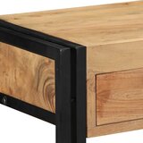  Konzolna stolica Smeđa 90 x 33 x 75 cm Čvrsto drvo akacije | shoptok.hr
