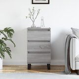 vidaXL Komoda siva sonoma 40x35x70 cm inženirski les | Shoptok.si