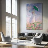  XXL slika - Claude Monet – Woman with a Parasol facing right 120x180 | shoptok.hr
