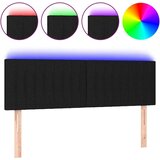  Uzglavlje crno 144x5x78/88 cm od tkanine | shoptok.hr