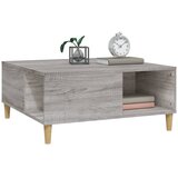  Stolić za kavu boja sivog hrasta 80x80x36,5cm konstruirano drvo | Eponuda.ba