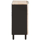  Kreveta Finš bijelog pranja 90 x 33 5 x 75 cm Čvrsto drvo manga | shoptok.hr