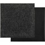 Tepih 20 pcs Crna 50 x 50 cm Bitumen | shoptok.hr