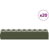  Rubnjaci za travnjak 20 pcs Maslinasto zelena | shoptok.hr