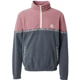 Iriedaily Sweater majica 'Monte Noe' svijetloplava / tamo siva / sivkasto ljubičasta (mauve) / bijela