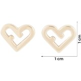 Furla Naušnice 'LOVE' zlatna | shoptok.hr