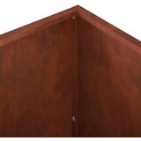  Vrtna saksija 2 kom. Rđa 40 x 40 x 75 cm Otporni čelik | shoptok.hr