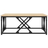  Stolić za kavu boja hrasta 70x70x30 cm konstruirano drvo | Eponuda.com