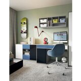 Modern Living Omara S Klasičnimi Vrati Laser, Bela, Siva, Črna, Modra | Shoptok.si