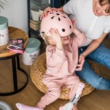 Momi kaciga za decu mimi mat pink