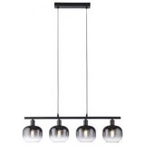 Just LIGHT. 15421-18 - Luster na sajli ZEA 4xE14/25W/230V crna Cene