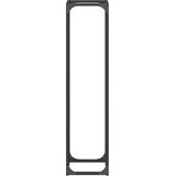  Stalak za drva crni 25x25x100 cm hladno valjani čelik | shoptok.hr