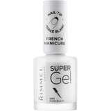 Rimmel London Super Gel Step 1 lak za francosko manikiro odtenek 090 Porcelain 12 ml Cene