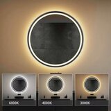 REA Bath Stensko ogledalo LED 50cm MMJ BRUSH SILVER | Shoptok.si