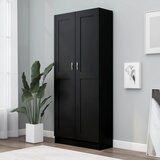 Ormarić za knjige crni 82,5 x 30,5 x 185,5 cm od iverice Cijene