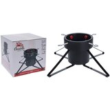 Ambiance Stojalo za novoletno jelko črno 2,5 m, (21315448) | Shoptok.si