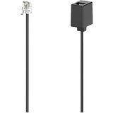 Hama telefon podaljšek [1x RJ11 vtič - 1x RJ11 vtičnica] 6 m črna, (20411231) | Shoptok.si