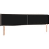 LED glava kreveta s LED trakama Sivo-smeđa 200 cm tkanina | Eponuda.com