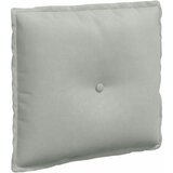 vidaXL Poglavni vzglavnik Svetlo siva 50 x 45 cm Žametna tkanina | Shoptok.si
