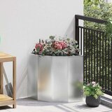  Kutni Sadič Srebrno 45 x 45 x 50 cm Pocinčani čelik | shoptok.hr
