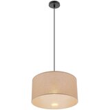 Candellux Lighting Bež viseća svjetiljka s tekstilnim sjenilom ø 40 cm Shanti – | shoptok.hr
